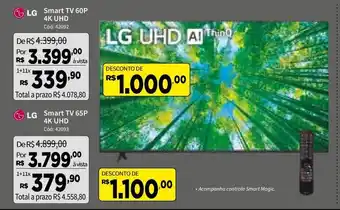 Deltasul LG Smart TV 60P 4K UHD oferta