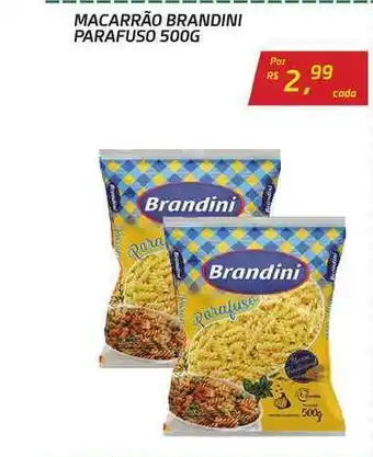 Macarrão Brandini Parafuso 500g