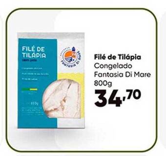 Zaffari Filé de tilápia congelado fantasia di mare oferta