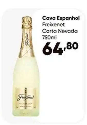 Cava espanhol freixenet carta nevada