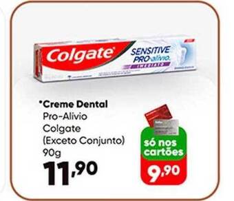 Zaffari Creme dental pro-alivio colgate oferta
