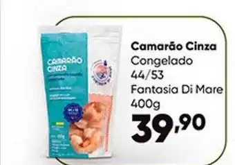 Zaffari Camarão cinza congelado fantasia di mare oferta