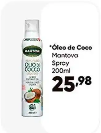 Zaffari Óleo de coco mantova spray oferta