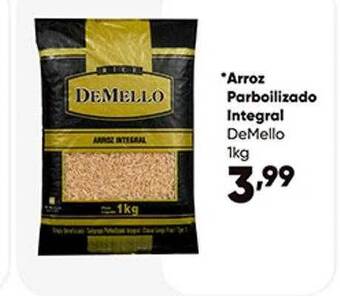 Zaffari Arroz parboilizado integral demello oferta