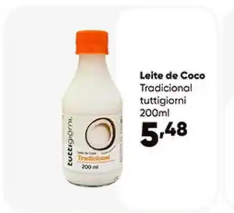 Zaffari Leite de coco tradicional tuttigiorni oferta