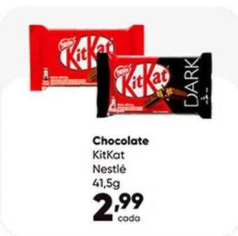 Zaffari Chocolate kitkat nestlé oferta