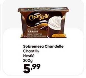 Zaffari Sobremesa chandelle chantilly nestlé oferta