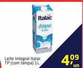 Tenda Atacado Leite integral italac 1l oferta