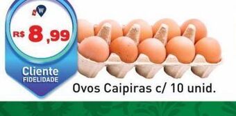 Tonin Superatacado Ovos caipiras c/10un oferta