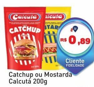 Tonin Superatacado Catchup ou mostarda calcuta 200g oferta