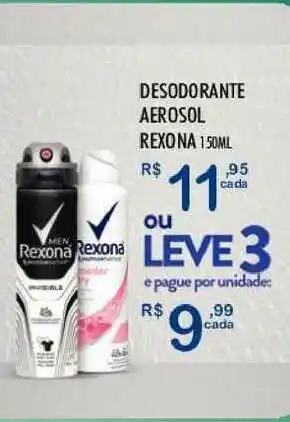 Desodorante Aerosol Rexona 150ml