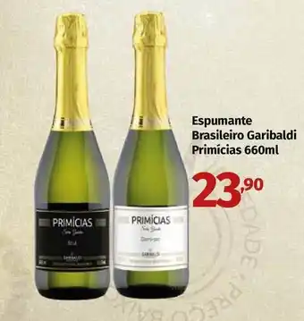 Espumante Brasileiro Garibaldi Primícias 660ml