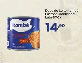 Apoio Mineiro Doce De Leite Itambé Pastoso Tradicional 800g oferta