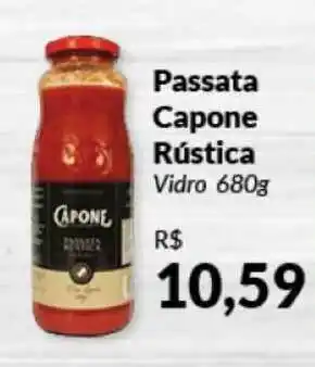 Passata Capone Rústica 680g