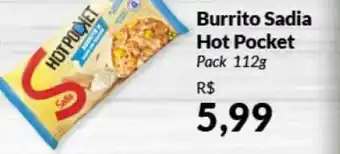 Boa Supermercados Burrito Sadia Hot Pocket 112g oferta