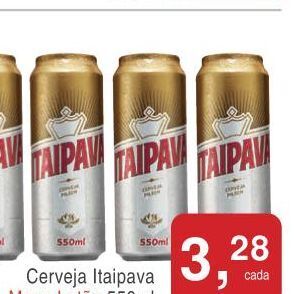 Mineirão Atacarejo Cerveja itaipava oferta