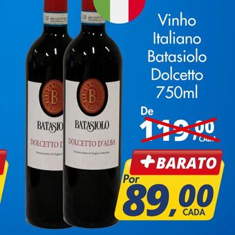 Delta Supermercados Vinho oferta