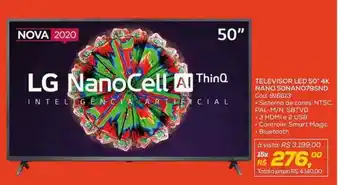 Lojas Colombo Lg Nanocell Televisor Led 50'' 4k Nano 50nano79snd oferta