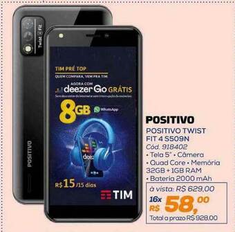 Positivo Twist Fit 4 S509n