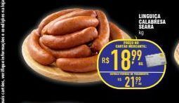 Mercantil Rodrigues Linguiça calabresa seara oferta