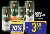 Mercantil Rodrigues Cerveja puro malte spaten oferta