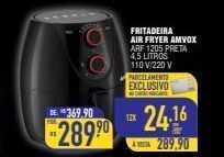 Mercantil Rodrigues Fritadeira air fryer amvox oferta
