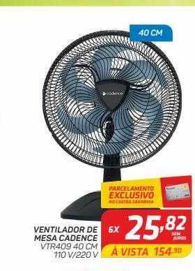 GBarbosa Ventilador de mesa cadence oferta