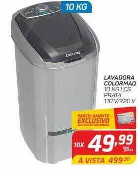 GBarbosa Lavadora colormaq oferta