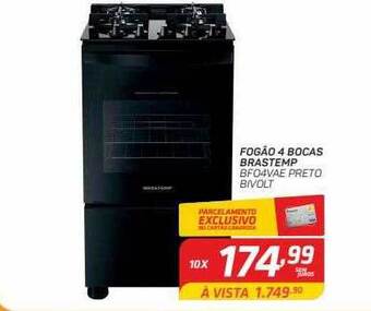 GBarbosa Fogão 4 bocas brastemp oferta