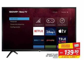 GBarbosa Smart tv led 32 oferta