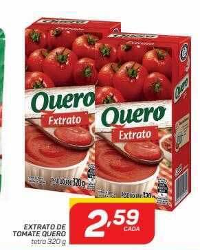 Extrato de tomate quero