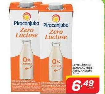 GBarbosa Leite líquido zero lactose piracanjuba oferta