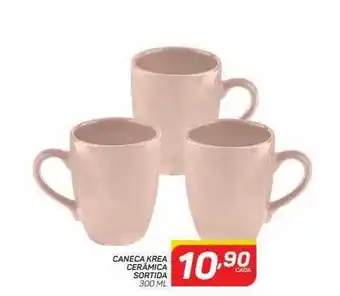 GBarbosa Caneca krea cerâmica sortida oferta