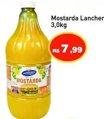 Tonin Superatacado Mostarda Lancher 3kg oferta