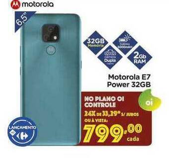 Carrefour Motorola E7 Power 32gb oferta