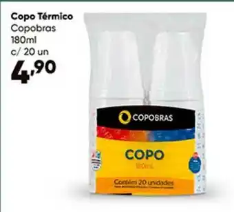 Copo Térmico Copobras 180ml c/20 un