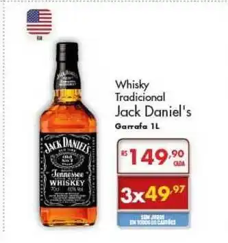 Muffato Whisky Tradicional Jack Daniel's 1L oferta