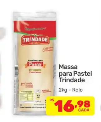 Gigante Atacadista Massa Para Pastel Trindade 2kg oferta