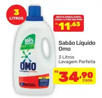 Sabao Liquido Omo 3L
