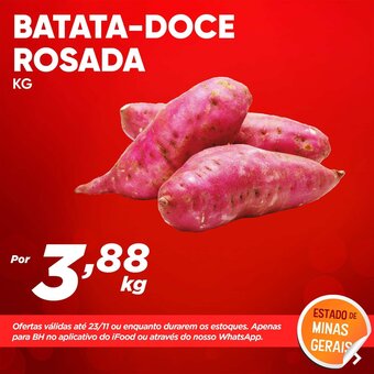 Dia Batata Doce Rosada 1kg oferta