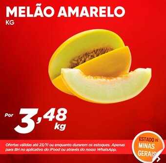 Dia Melao Amarelo 1kg oferta
