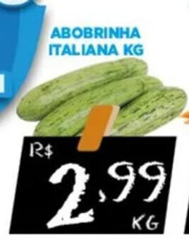 Abobrinha Italiana 1kg