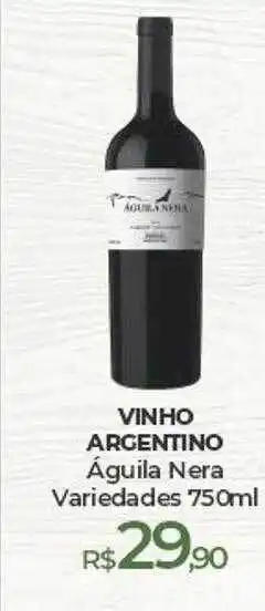 Peg Pese Vinho argentino águila nera variedades oferta