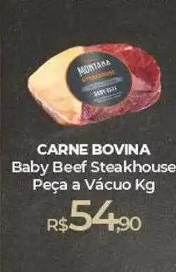 Peg Pese Carne bovina baby beef steakhouse peça a vácuo oferta