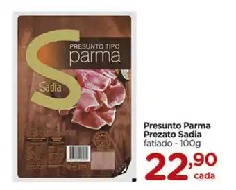 Carrefour Presunto Parma Prezato Sadia 100g oferta