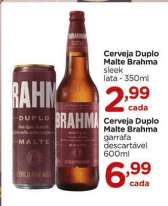 Carrefour Cerveja Duplo Malte Brahma 350ml oferta