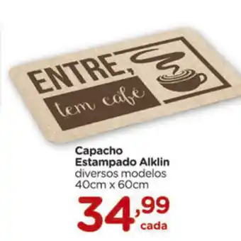 Capacho Estampado Alklin 40cmx60cm