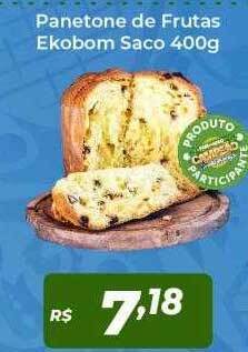 Atakarejo Panetone de frutas ekobom saco oferta