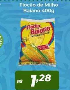 Atakarejo Flocão de milho baiano oferta