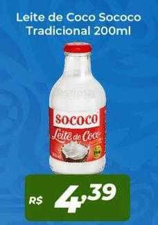 Atakarejo Leite de coco sococo tradicional oferta